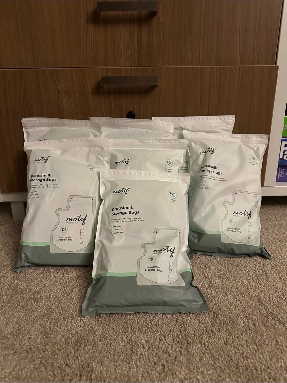 Motif Medical Breastmilk Storage Bags
